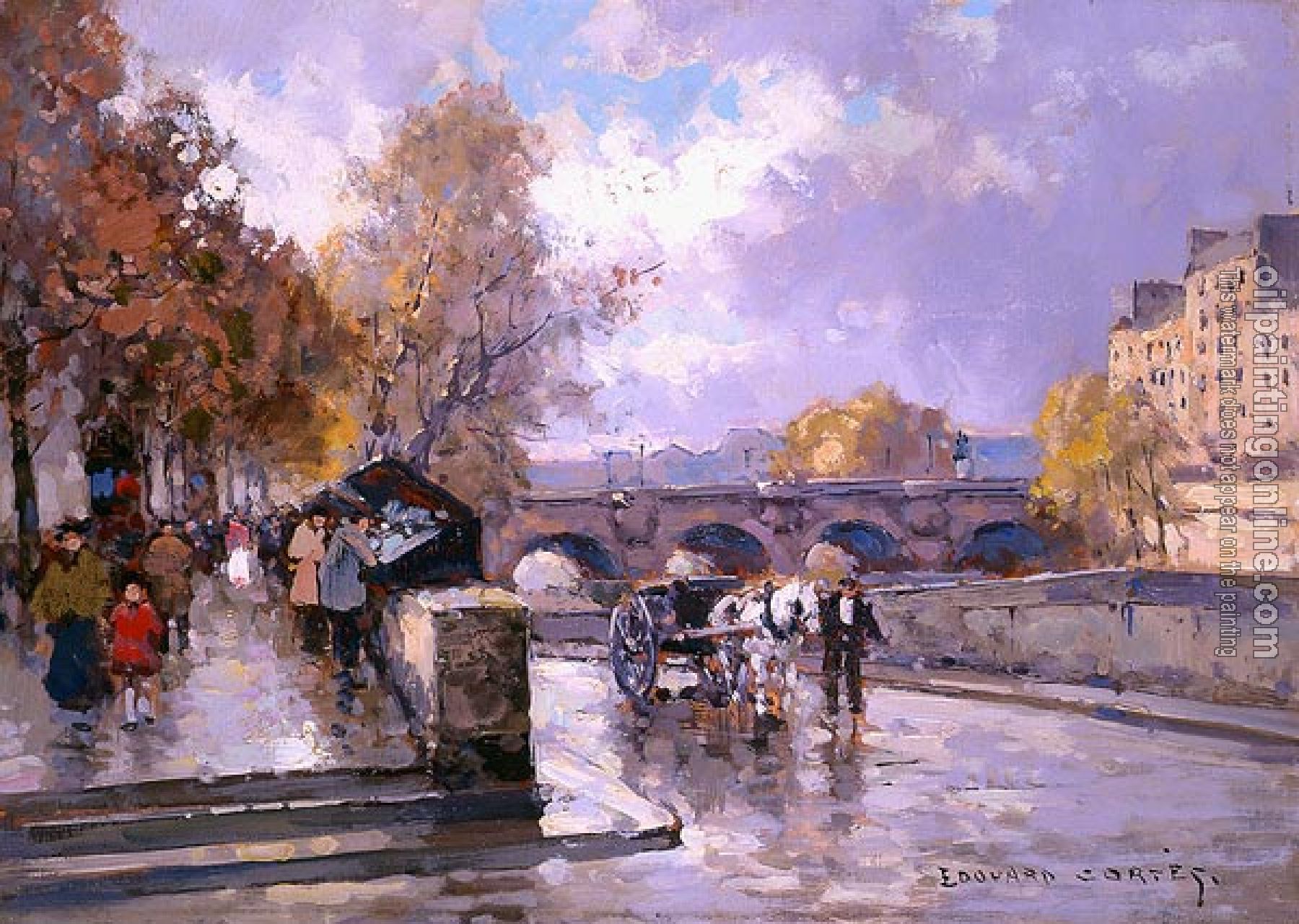 Edouard Cortes - Quai de la Seine